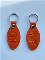 1926 DERİ ANAHTARLIK(TURUNCU)