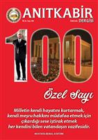 ANITKABİR DERGİSİ(100.sayı)